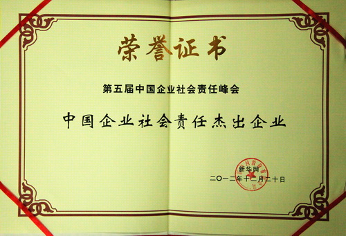 央视广告行业分析-中国电信获得“2012年度中国企业社会责任杰出企业”奖