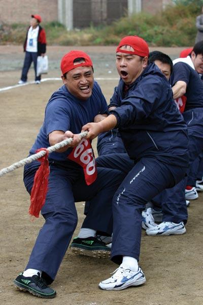 ▲伊利运动会