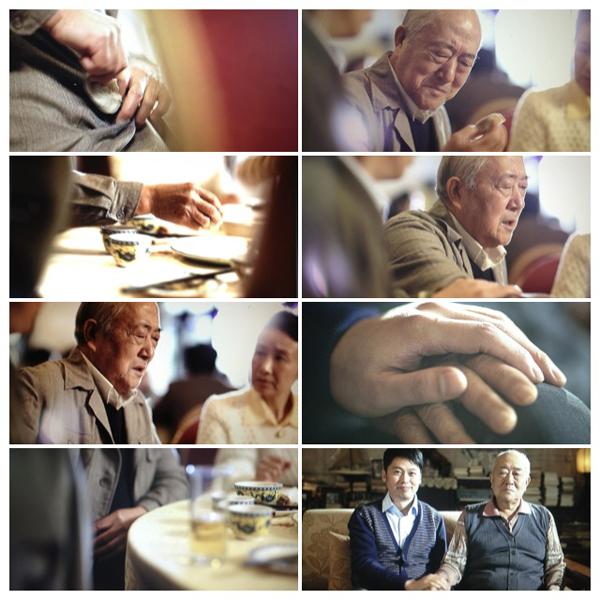 央视公益广告《打包篇》拍摄剧照