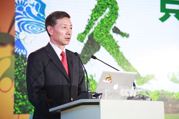 中央电视台体育频道副总监张兴介绍世界杯央视报道计划