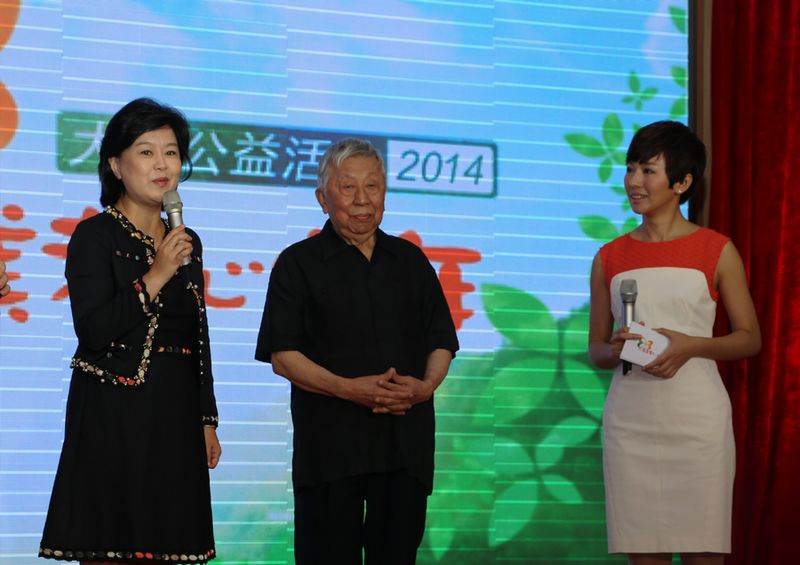 活动形象大使鞠萍、欧阳夏丹，活动推选委员会成员阎肃
