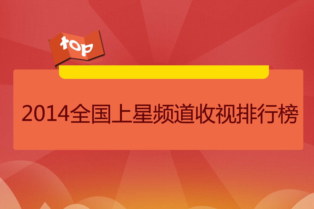央视广告行业新闻-权威| 2014全国上星频道收视排行榜