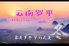 城市形象类央视广告客户-城市形象——云南罗平宣传片_央视广告片