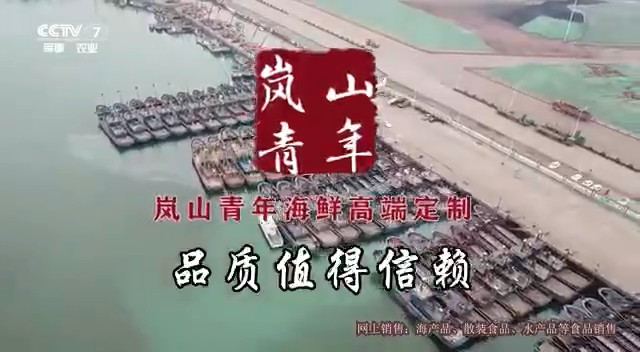 服务零售类央视广告客户-服务零售——岚山青年海鲜CCTV-7_央视广告片