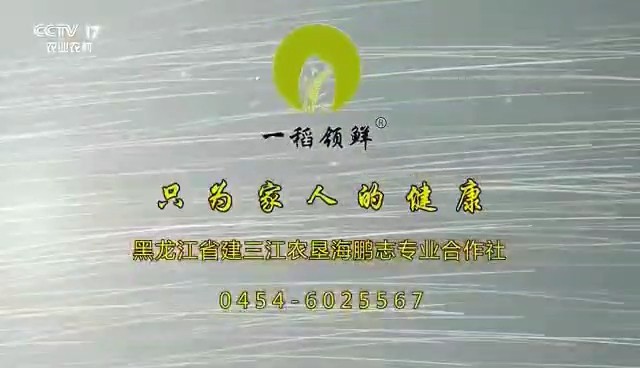 食品类央视广告客户-食品类——一稻领鲜有机大米CCTV-17_央视广告片